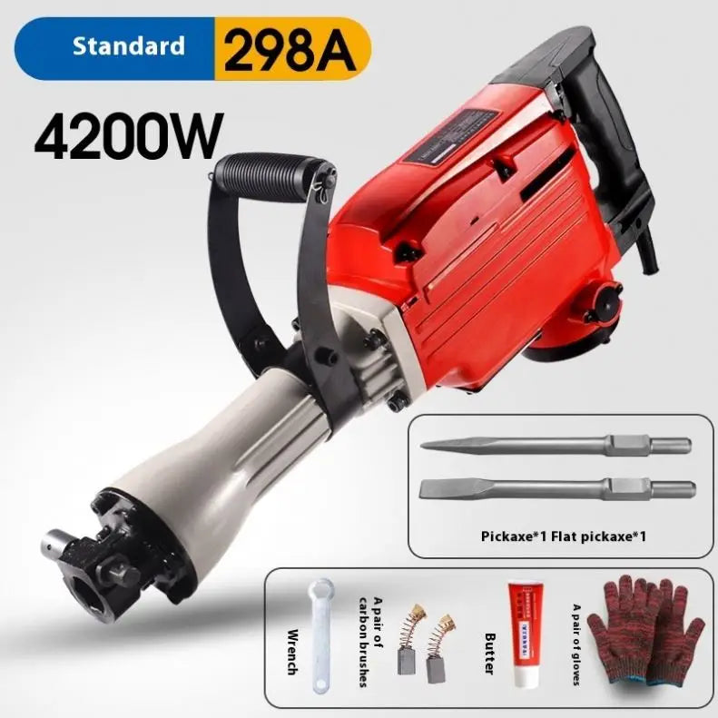 TEBAK Wholesale 220V 1800W Electric Tools Electric Hammer Power Drill Woodworking Power Tool Power Craft Hammer Drill