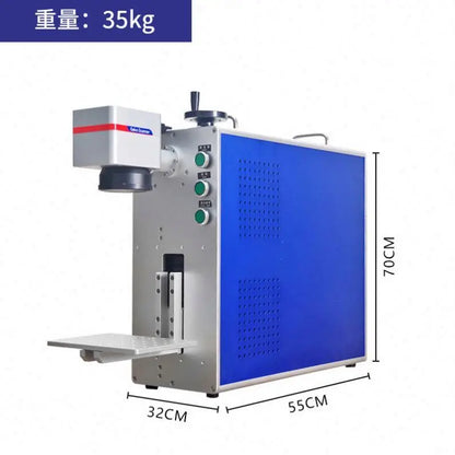 Small Portable Laser Engravers 30W 50W 60W 20W Fiber Laser Engraving Marking Machines 100W Laser Cutting Machine for Gold Sliver