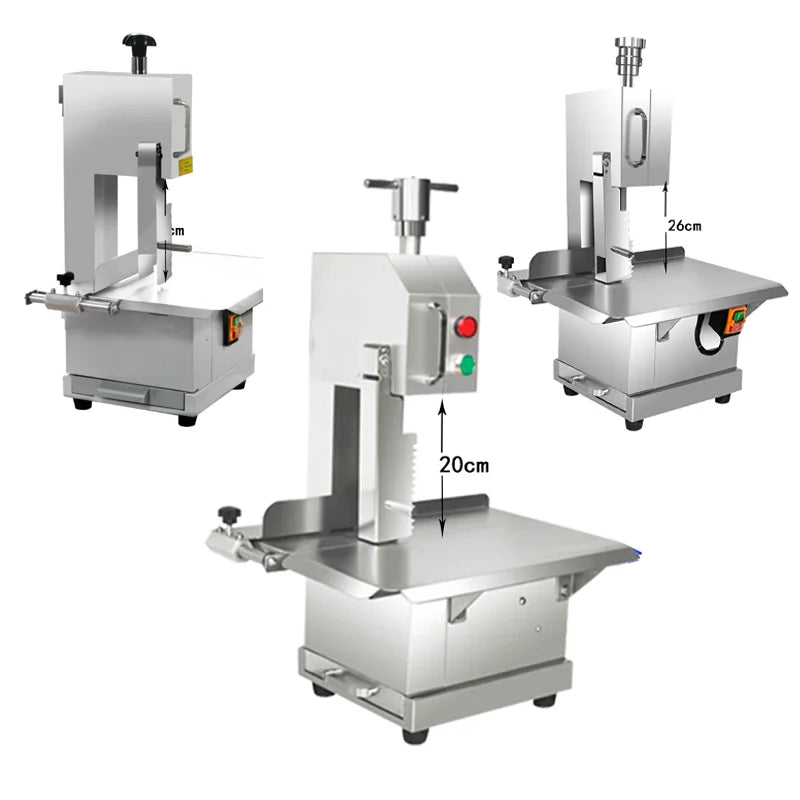 TEBAK Food Processing Machine Stainless Steel Electric Bone Saw Meat Bone Sawing Cutting Machine With Imported Blade