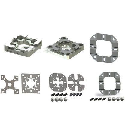 TEBAK 3R High-precision Positioning Plate 54*54 mm 70*70 mm Macro Pallet Stainless Steel Centering Plate for EDM Quick Locking