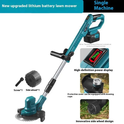 Hedge Trimmer Battery Garden Tools 20V Cordless Grass Cutting Power Single Blade Long Reach Electric Hedge Trimmer Machine