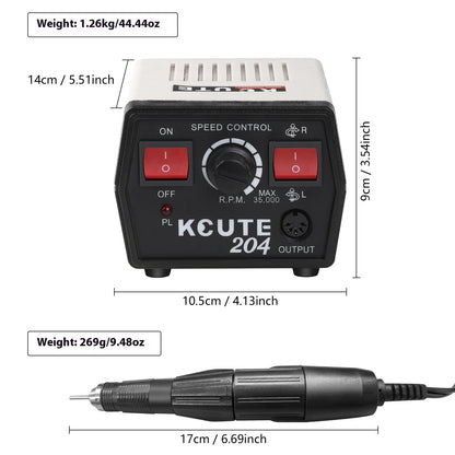 Anduuk 204 Dental Machine Small Carving Machine Polishing Machine Nail Art Jade Wood Carving Polishing Tool