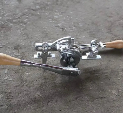 TEBAK CX-17 Manual/automatic Band Saw Blade Swage Woodworking Tools Band Saw Blade Swage Machine for Blade Teeth