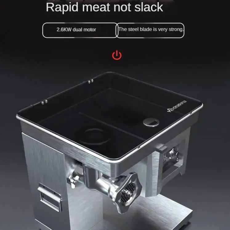 2024 Table Type Automatic Commercial Meat Slicer Cutter Shredded Meat Cutting Machine Meat Slicing Shredding Machine