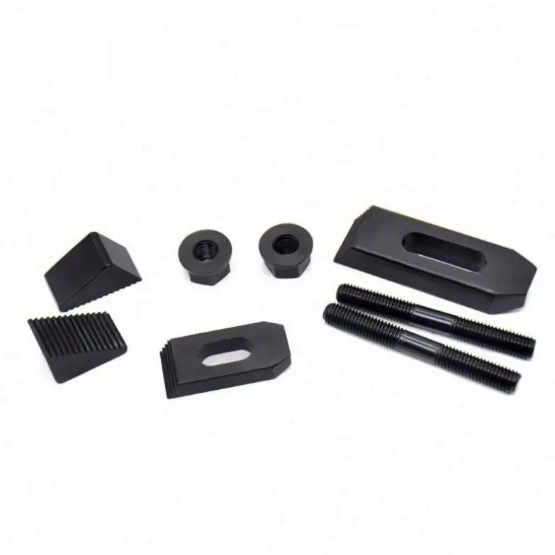 ANDUUK Milling Machine M12 M14 M16 M18 M20 MM T Slot M16 Stud Clamping Kit M12 Milling 58pcs Steel Clamping Kit