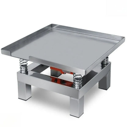 TEBAK Concrete Test Stainless Steel Miniature Vibrating Table Small Concrete Vibration Cement Mortar