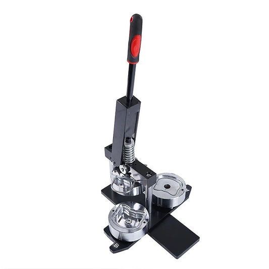 Hot Selling DIY Cat Photo 68*58mm Big Cat Shape  Badge Maker Button Machine + Paper Cutter + 100pcs Badge Parts