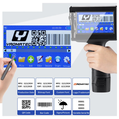 TEBAK SY-1788 Hand Held Inkjet Inkjet Printer Handheld Ink Cartridge Inkjet Printer