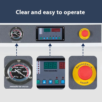 TEBAK VSQ-600LW  Vertical Type Commercial External Food Dry Fish Meat  Vacuum Packing Machine Vacuum Sealer