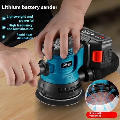 Powerful 125mm Electric Sanding Machine Random Track Sand Plate Polisher Tool