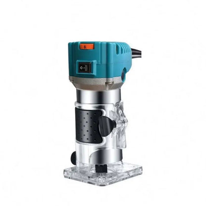 800W High Power 6 Speeds Electric Wood Edge Trimmer Portable Wood Router Woodworking Trimming Machine With Milling Cutter