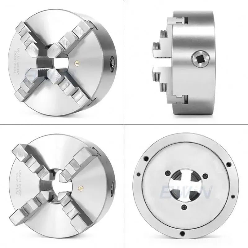 Chuck 150 mm 300mm 1000mm 4" 5" 14" 4 Jaw Lathe Chuck 280m K12-100 Small Mini Self Centering Lathe Machine