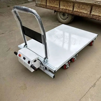 Hydraulic Lifting Getting on and Off Following the Vehicle for Loading and Unloading Thickened Scissor Forks One Key Lifting