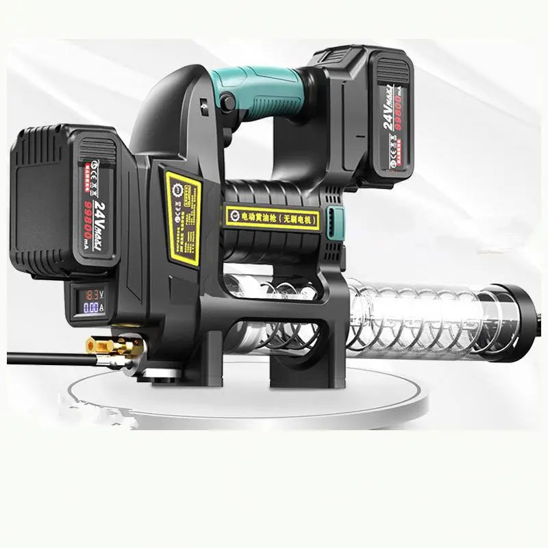 TEBAK Rechargeable Electric Butter Gun Automatic Dual Purpose Excavator Special Lithium Electric Lubricating Oil Injector