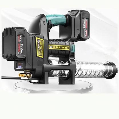 TEBAK Rechargeable Electric Butter Gun Automatic Dual Purpose Excavator Special Lithium Electric Lubricating Oil Injector