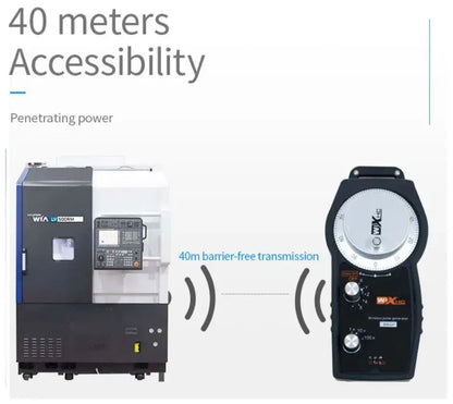 TEBAK Wholesale 5 Axis CNC Wireless Pendant Manual Hand Encoder Pulse Generator CNC Machine Hand Wheel MPG