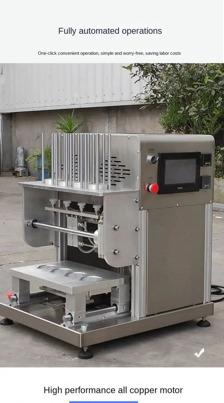 TEBAK SY-350 Multi-Function Map Automatic Food Tray Sealing Machine Semi-Automatic Fast Food Box Tray Sealing Machine