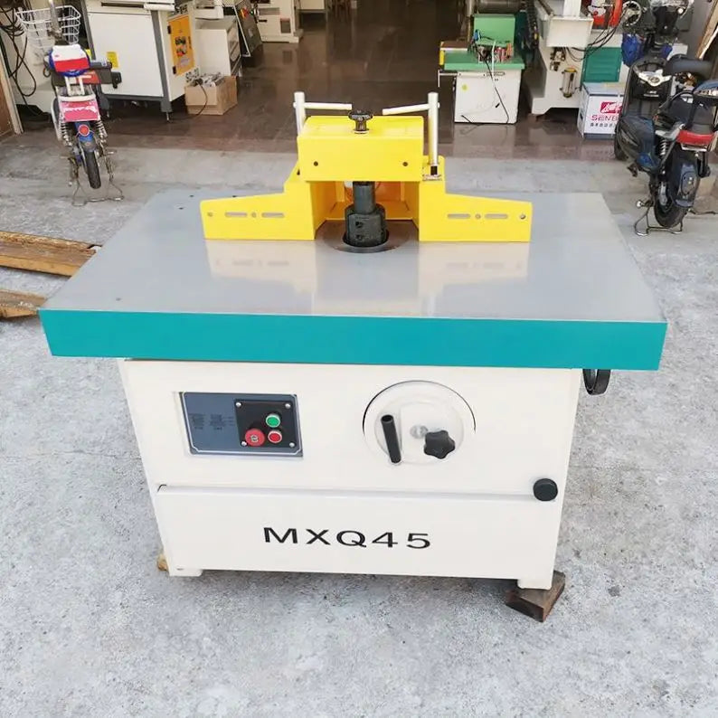 A TEBAK XJ-20 High Quality Woodworking Spindle Moulder Machine Mx5117b End Miller Automatic Wood Shaper Cutter