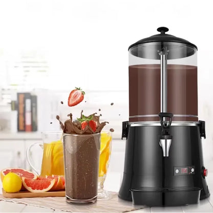TEBAK Drink Dispenser 10 Liter Commercial Hot Chocolate Milk Chocolate Dispensing Machine