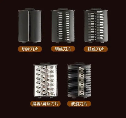 TEBAK Chopped SMaker Homemade Home Kitchen Appliances Graters Shredders Slicers Fruit Vegetable Electric Automatic Salad Maker