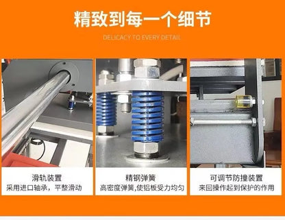 TEBAK Hydraulic Automatic Heating Pressing Machine 40x60 Dual Station High Pressure Printing Press Heat Transfer