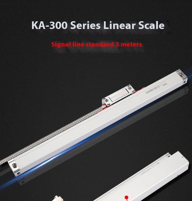 KA35 100 150 200 250mm KA300-320mm Linear Scale Encoder System 5um Resolution 320mm Linear Slide for Milling Machine