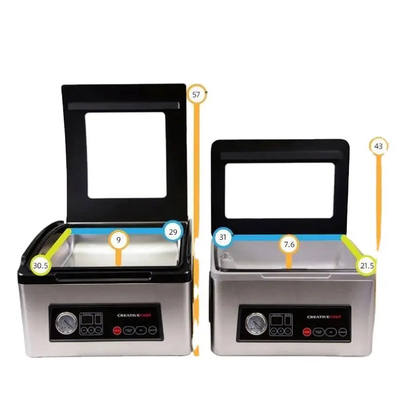 Automatic Single Chamber Cheap Price Plastic Bag Meat Bean Fresh Food Chicken Sealer Electric Household Vacuum Packaging Machine