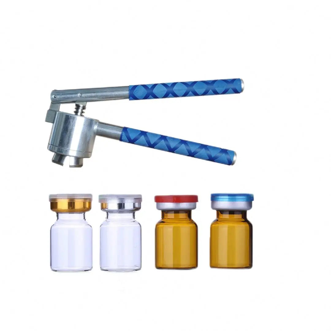 TEBAK 10ml 20ml Manual Glass Vial Perfume Bottle Aluminum Glass Bottle Cap Sealing Machine