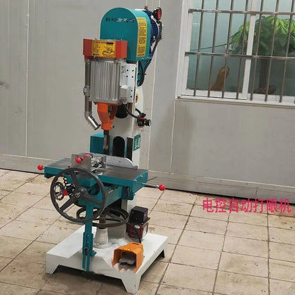 A TEBAK Chisel Single Spindle Vertical Slot Mortiser Industrial Mortising Machine for square or Rectangular Mortises