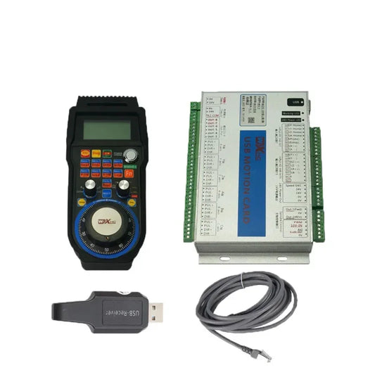 TEBAK CNC Mach3 Controller Ethernet Breakout Board MKX-ET Specialfication 3/4/6 Axis WHB04B-4/6 Wireless Handhotel 2000KHz