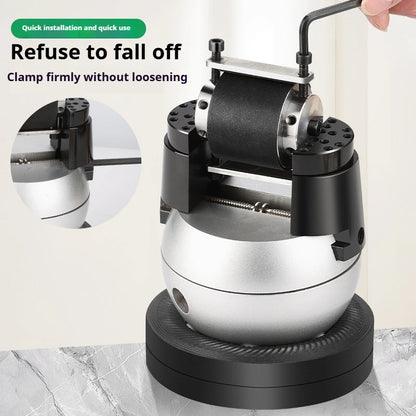 TEBAK Jewelry Ring Bangle Setting Engraving Carving Block Ball Vice Bench Hand Tool Carving Ball Jewelry Equipment Ball Vise