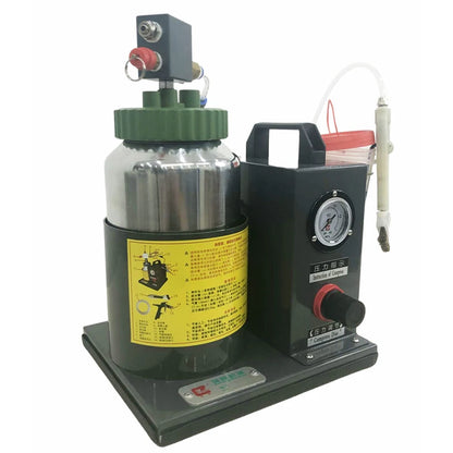 Automatic Pneumatic Double Head Glue Filling Machine Spray Machine Shoe Leather Brush Glue Machine