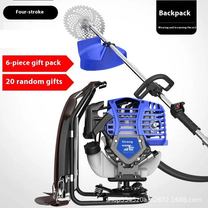 Tebak Professional Gasoline 4-Stroke Backpack Brush Cutter GX35 Multi Function Grass Cutter 9 in 1 Tree Cutter Mini