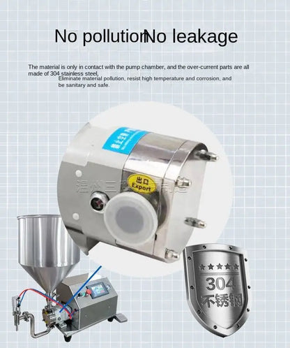 TEBAK Semi-automatic Servo Filling Machine Rotor Pump Bottle Bag Filler Peanut Butter Chocolate Cream Paste Filling Machine