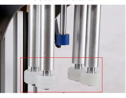 TEBAK Table Top Semi-automatic Twist Off Honey Sealer Screw Plastic Closer Pneumatic Sealing Bottle Capper Machine