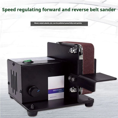 TEBAK Belt Sander Electric Sanding Polishing Machine Grinding Sander Grinder Small Sand-belt Machine