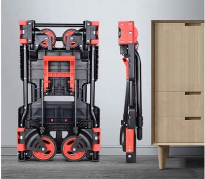 2024 Hot Sale150KG 2 in 1 Multi-funCtion Convertible Hand Truck Folding Portable Trolley Transformable and Dual-purpose Platform