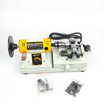 Multifunctional Adjustable-speed All-in-one Machine, Right Side Ball-pen Drilling Machine, Left Side Grinding Disc