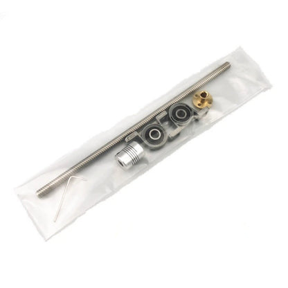 TEBAK D-09 CNC 3D Printer Parts 500mm 400 350 200 100 T8 8mm Lead Screw Lead Vertical Horizontal Kit KFL08 KP08 With Nut Bearing