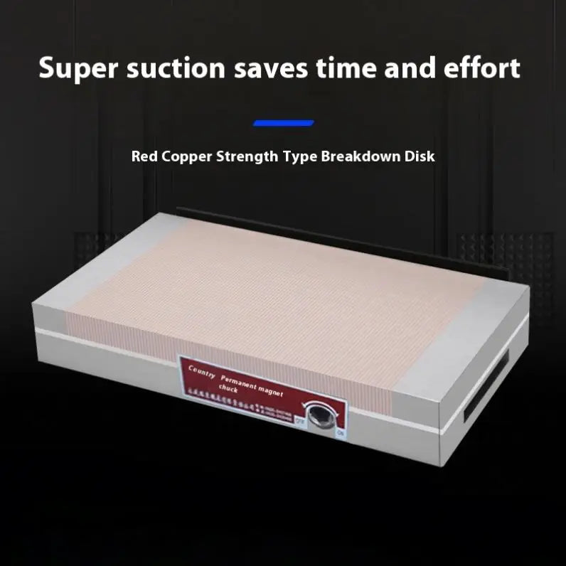 TEBAK 150x300mm Grinding Machine Accessory Permanent Magnetic Chuck/No Electricity Manual Power Surface Grinder Magnetic Chuck