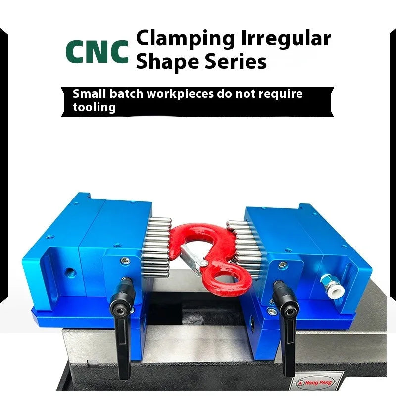 Flexible Fixture Optional with Stainless Steel Pins High Quality Steel Bench Vise Precision Gripper Tooling Fixture CNC Fixture