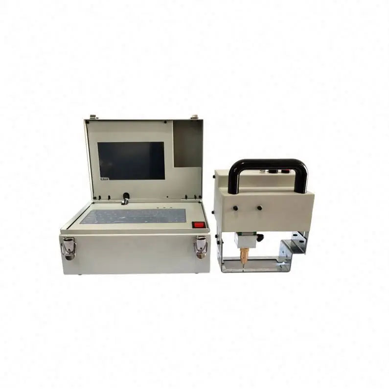 TEBAK XY-03 Handheld Portable Dot Peen Pin Marker: a Marking Machine for VIN, Chassis Numbers, Logos, and Car Metal Molds.