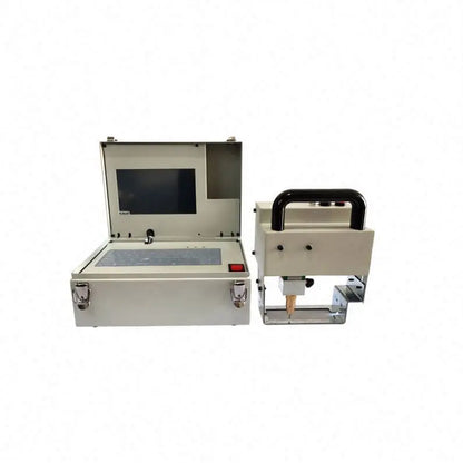 TEBAK XY-03 Handheld Portable Dot Peen Pin Marker: a Marking Machine for VIN, Chassis Numbers, Logos, and Car Metal Molds.