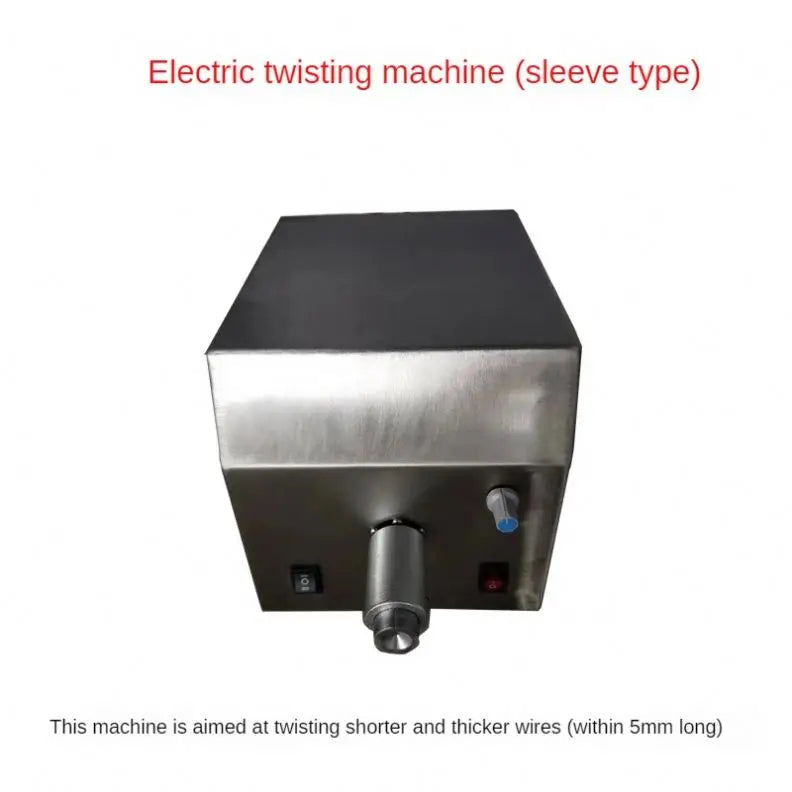 TEBAK Shielded Wire Brushing Machine Braided Wire Winding Twisting Machine Cable Shield Wire Cutting Stripping Tinning Machine