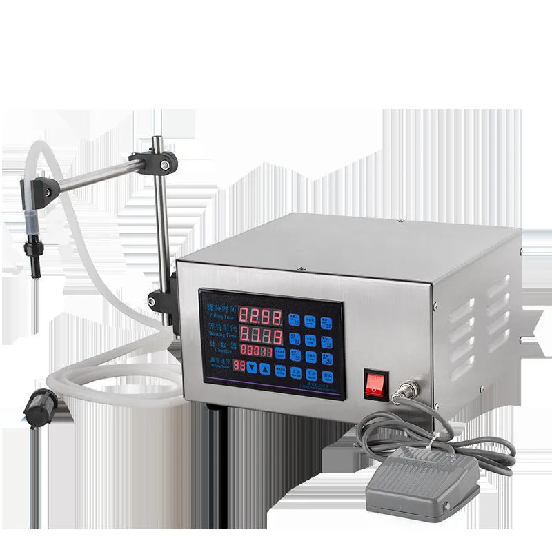 TEBAK XK-580 Digital Control Liquid Filling Machine Red Wine Quantitative Portable Electric Liquid Water Filling Machine