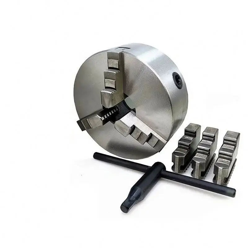 K11-80/100/130/160/200 3 Jaw Lathe Chuck Self-Centering K11-125 Sanou Brand 3 Jaw Chuck Metal Chuck for Mini Metal Lathe