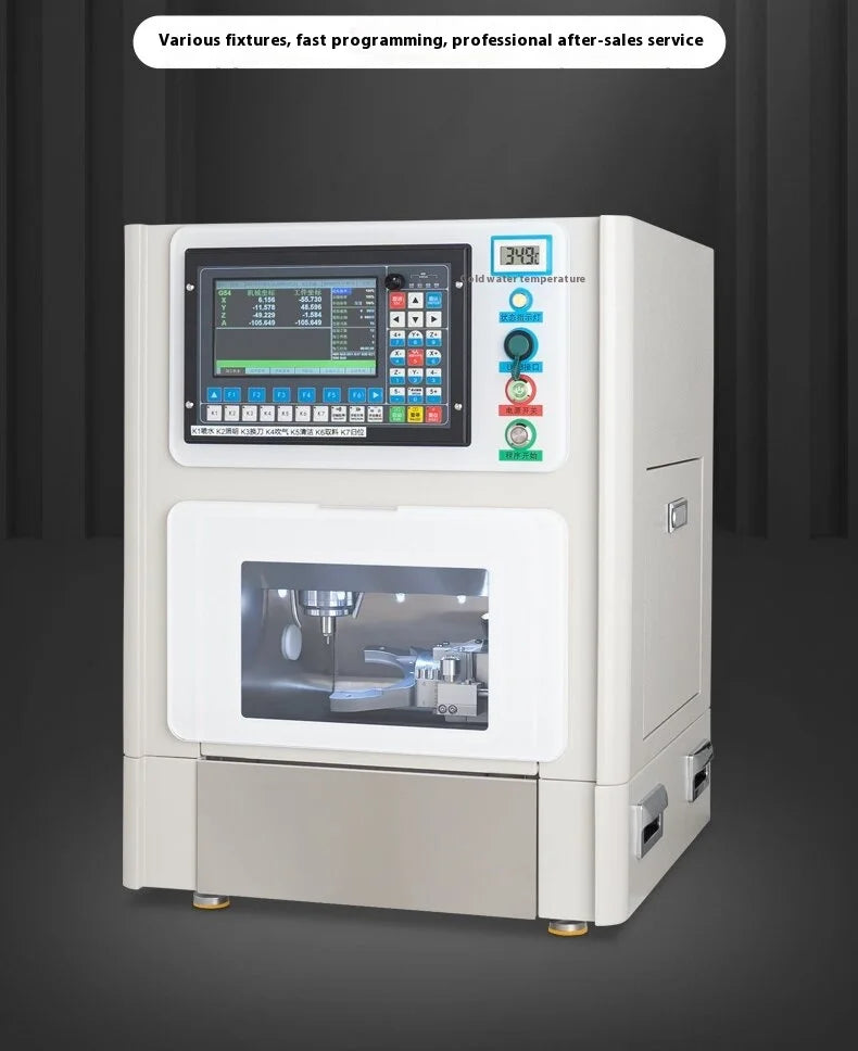 TEBAK JY-20 Four-axis Linkage Dry and Wet Engraving and Milling Machine for Denture Engraving