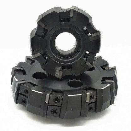 CNC Milling Machine Heavy Milling 75 Degree Indexable End Face Right Angle Milling Cutter Head 125 160 200 Flying Cutter Head