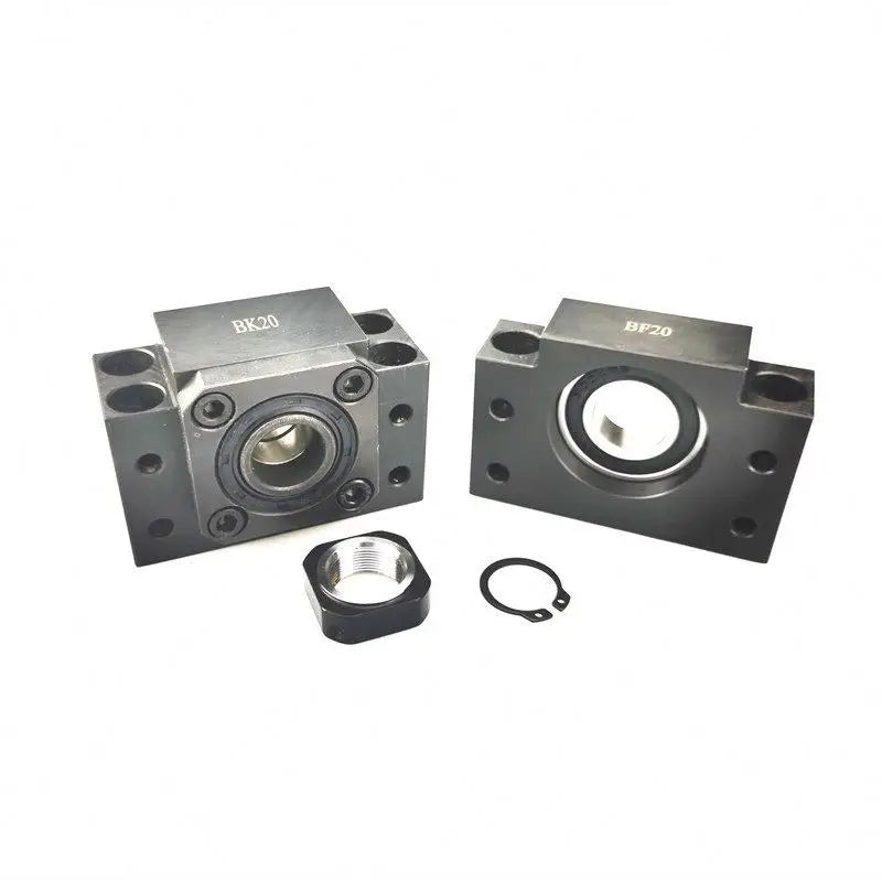 TEBAK D-02 FK10 FK12 FK15 FK20 FK25 FK30 BK15 BF15 25 35 FF0 Fixed Ends Support Unit Stocked Support Unit BF Ball Screw Kits