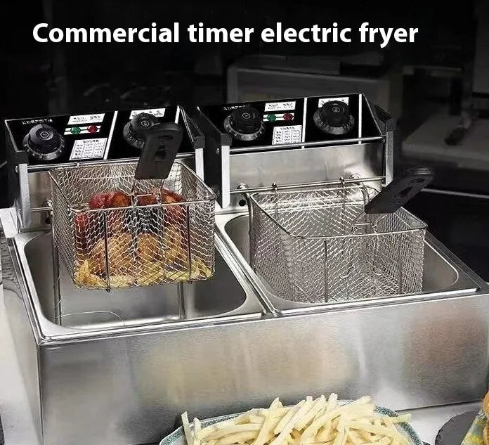 Kitchen Equipment Promotion Price Chicken Deep Fryer/Electric Deep Frying Machine/Commercial Potato Chips Deep Fryer